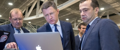 Министр энергетики РФ Александр Новак ознакомился с нашим решением Go-RFID